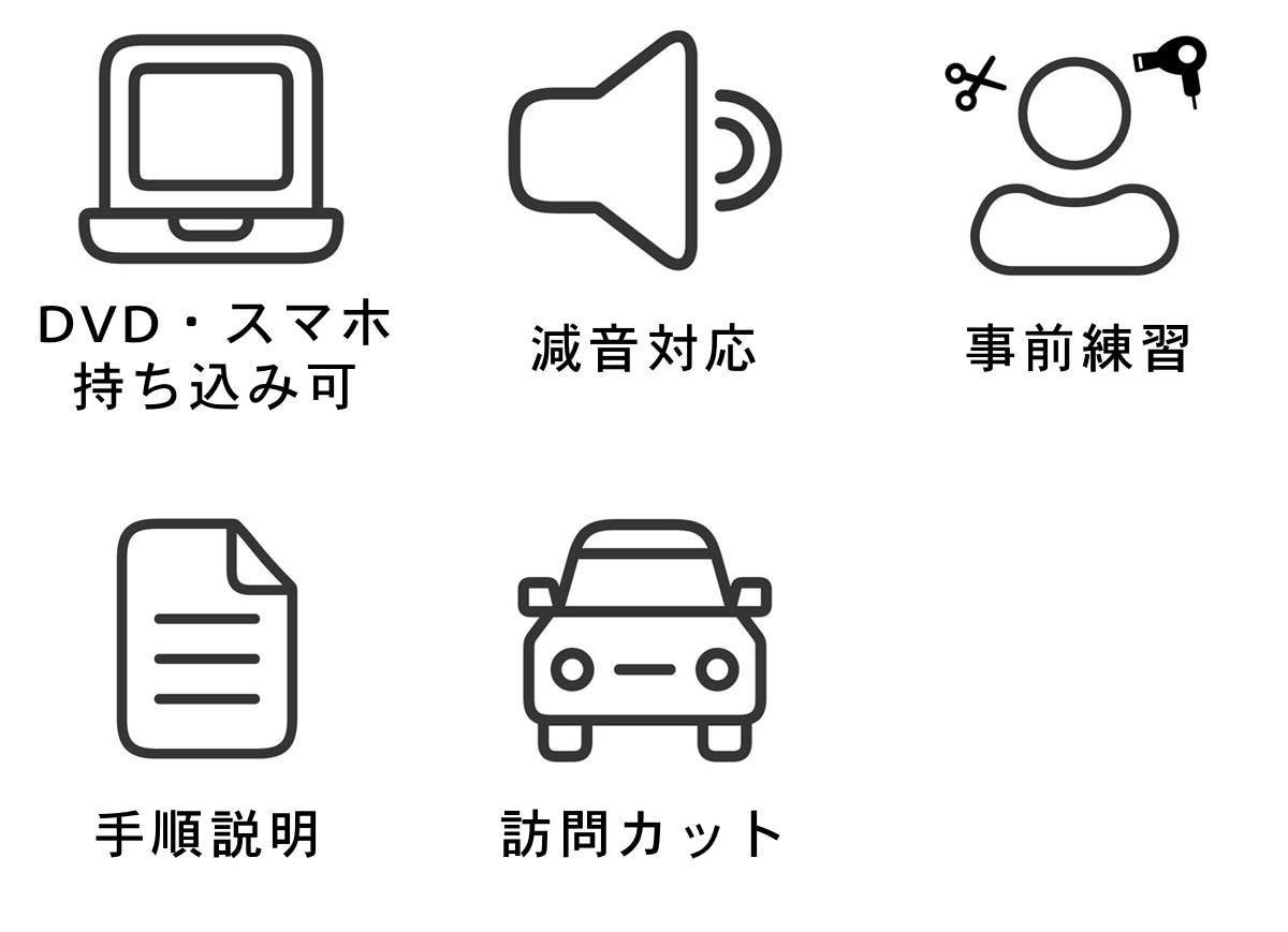 hairdressing N2対応範囲